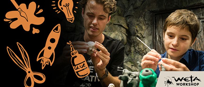 Weta Workshop: School Holiday Workshops – Wellington – 16-20 July 2018