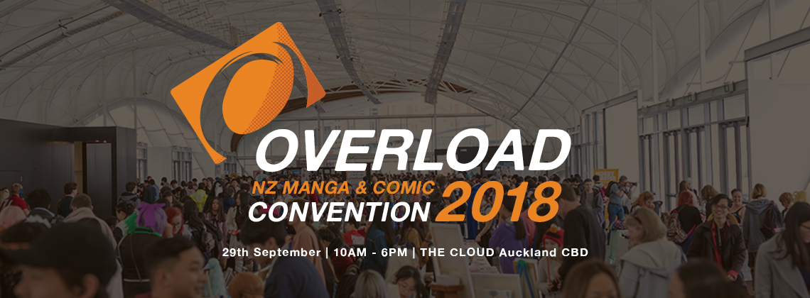 Overload Manga and Comic Convention – Auckland – 29 September 2018