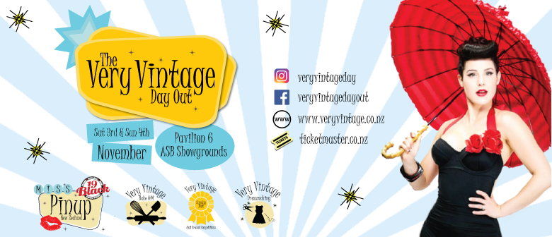 The Very Vintage Day Out – Auckland – 3-4 November 2018