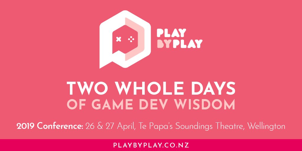 Play by Play conference – Wellington – 26-27 April 2019